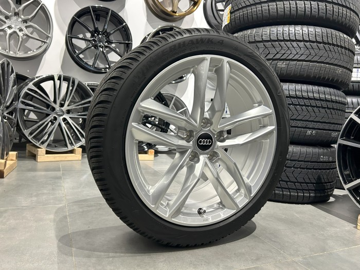 Oryginalne koła zimowe 18 5x112 ET40 Audi A4 B9 B8 (2)