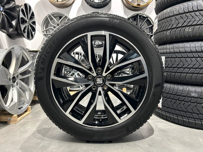 Oryginalne koła zimowe 19 5x112 ET45 VW Tiguan II III / Kodiaq / Seat Tarraco / Audi Q3 (3)