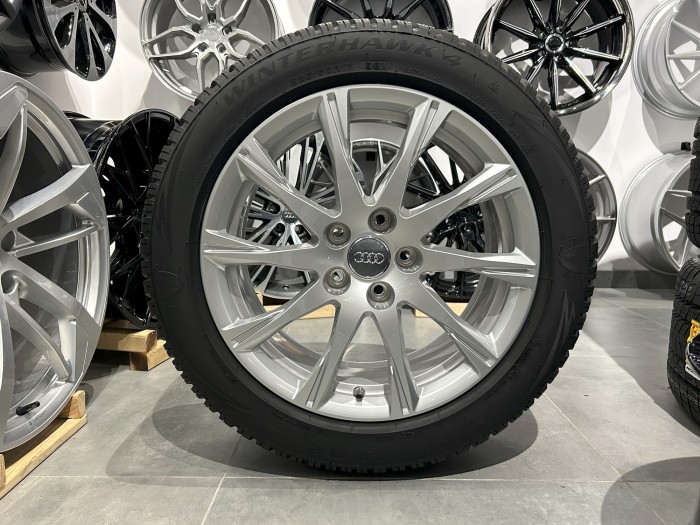 Oryginalne koła zimowe 17 5x112 ET38 Audi A4 B9 B8 (1)
