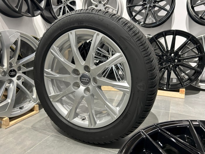Oryginalne koła zimowe 17 5x112 ET38 Audi A4 B9 B8 (2)