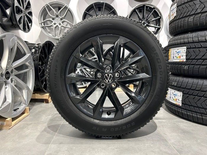 Oryginalne koła zimowe 16 5x100 Skoda Kamiq VW T-Cross Taigo (3)