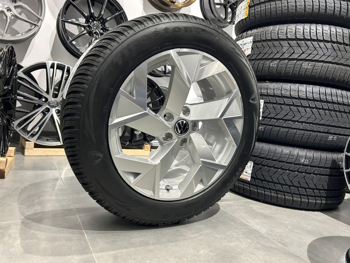 Oryginalne koła zimowe 18 5x112 ET44 VW Tiguan II III 235/55R18 Firestone (2)