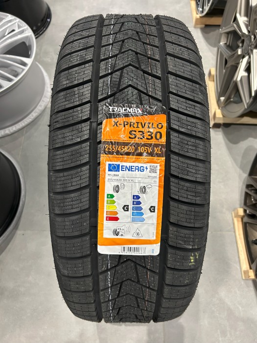 Oryginalne koła zimowe 20 5x112 ET39 Audi Q5 FY GU 255/45R20 Tracmax (4)