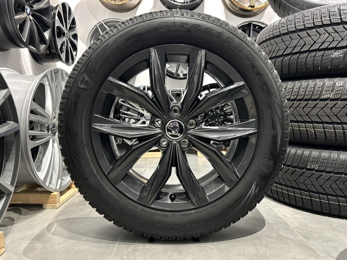 Oryginalne koła zimowe 18 5x112 VW Tiguan II III Skoda Kodiaq Audi Q3 Seat Tarraco (3)