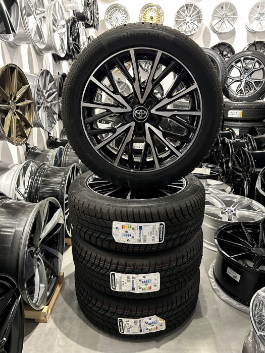 Oryginalne koła zimowe 18 5x114.3 ET50 Toyota CHR I Corolla Cross (1)