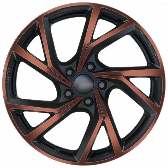 MAK KASSEL 8X18 5X112 ET39/66.45 CZARNY/BRĄZ (1)