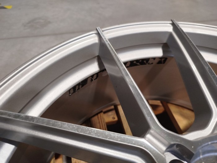 Set of JR30 20x8,5 ET35 5x115 Silver Machined Face (2)