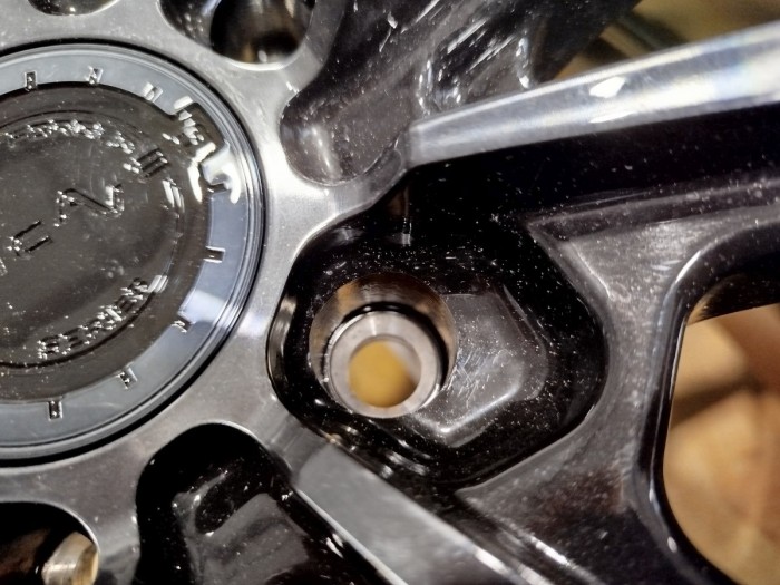 Set of CVR1 20x8,5 + 20x9,5 ET40 5x108 Double Tinted Black (3)