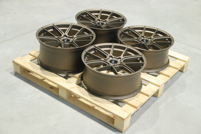 Set of JR30 19x8 ET25 + 19x9 ET36 5x120 Matt Bronze (1)