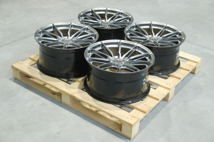 Set of JR37 19x9,5 ET45 5x112 Hyper Black (1)