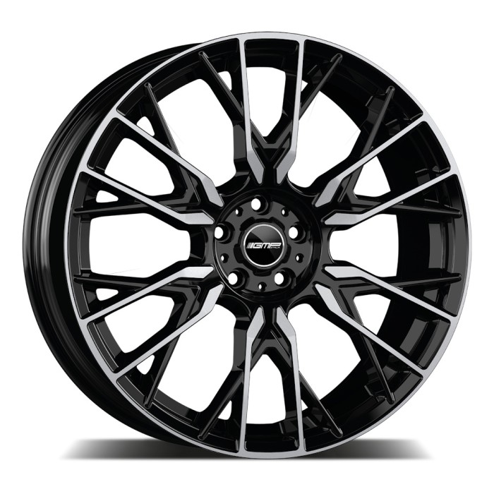 GMP FENDER 9.5X20 5X112 ET40/66.6 CZARNY/POLER (1)