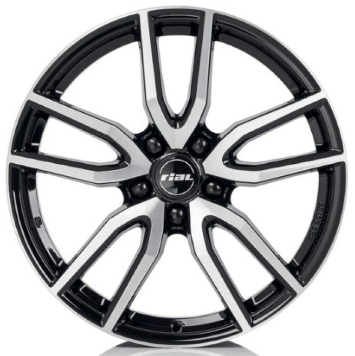 RIAL TORINO 6.5X16 5X108 ET50/63.4 CZARNY/POLER (1)