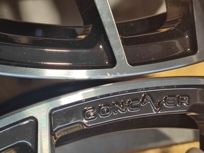 Set of CVR1 23x10,5 ET15 5x112 Double Tinted Black (2)