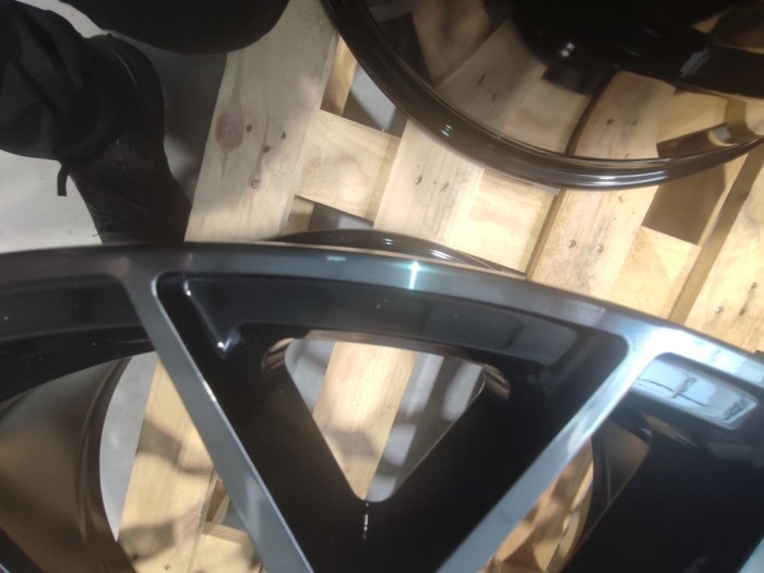 Set of CVR1 23x10,5 ET15 5x112 Double Tinted Black (3)