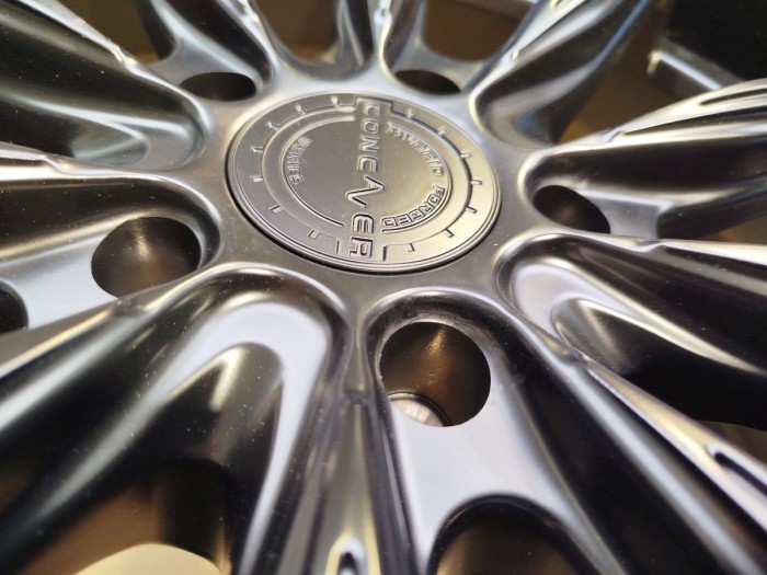 Set of CVR8 19x8,5 ET40 5x112 Matt Black (3)