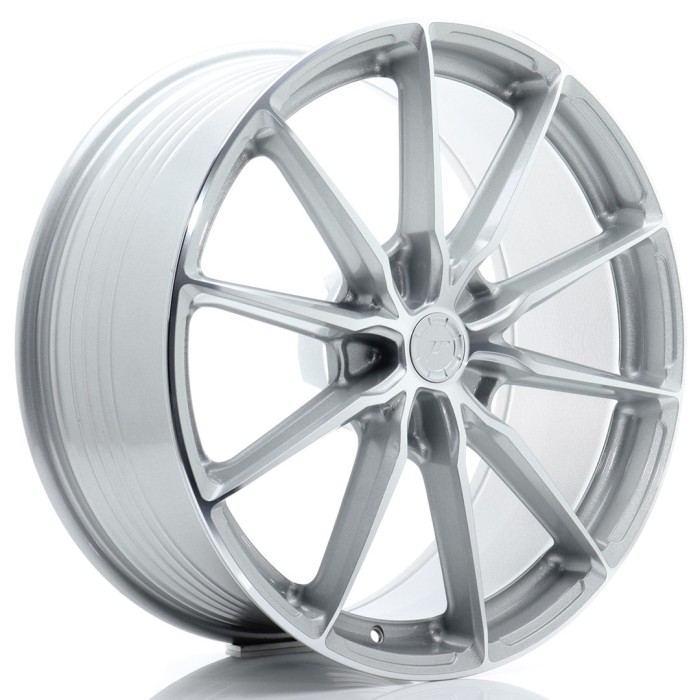JR Wheels JR37 18x8 ET35 5x112 Silver Machined (1)