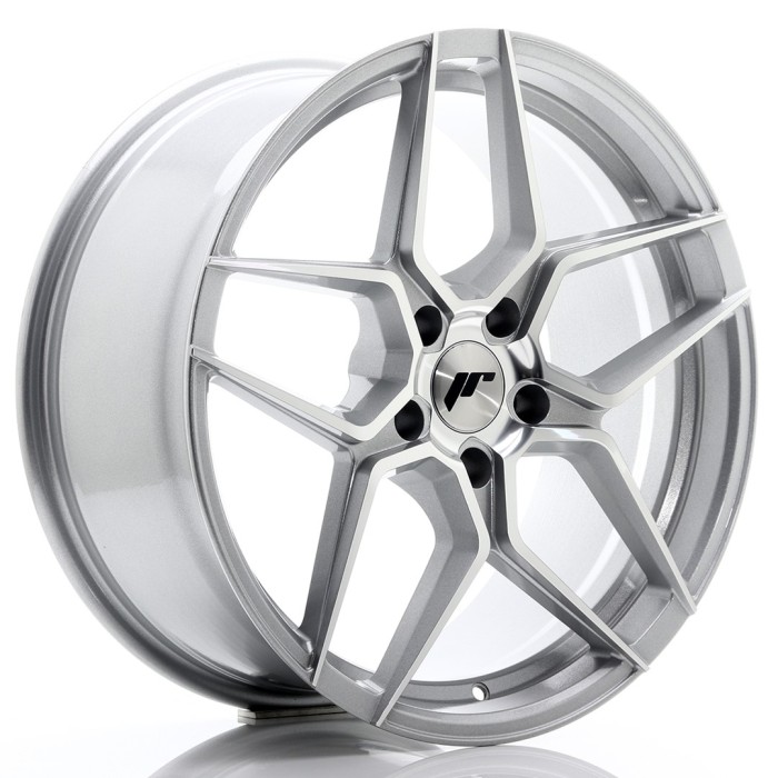 JR Wheels JR34 19x9,5 ET35 5x114,3 Silver Machined (1)
