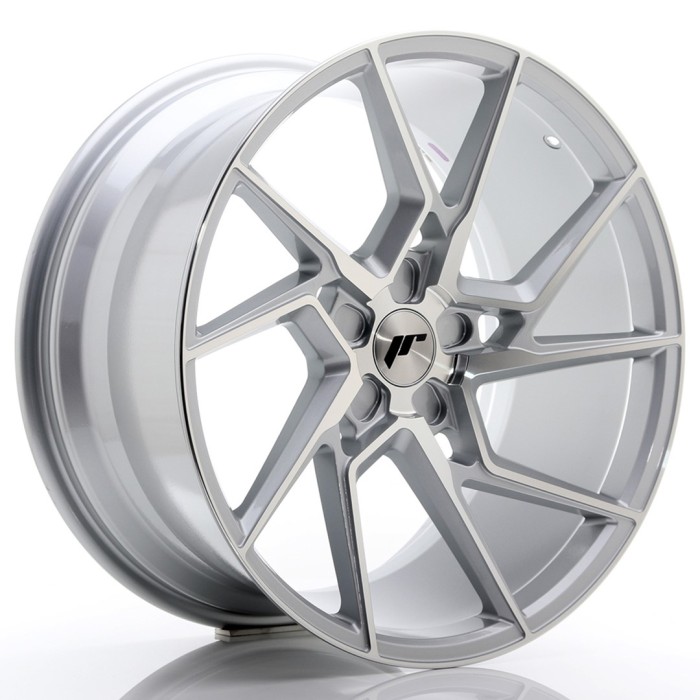 JR Wheels JR33 19x8,5 ET20-45 5H BLANK Silver Machined Face (1)