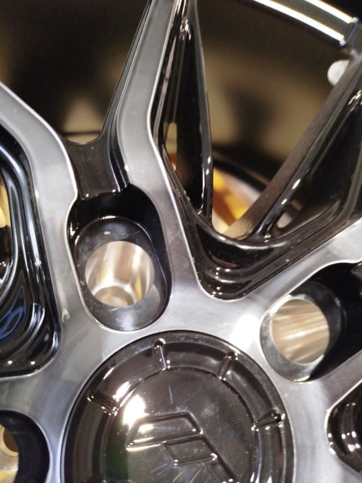 Set of JR44 20x8,5 ET20 5x115 Black Machined w/Tinted Face (2)