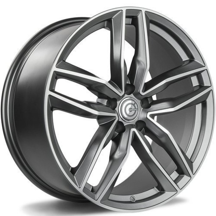 Carbonado Style 18 5x112 ET35 66,5 MAFP - Matt Anthracite Front Polished (1)