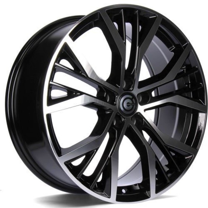 Carbonado Power 17 5x112 ET42 57,1 BFP - Black Front Polished (1)