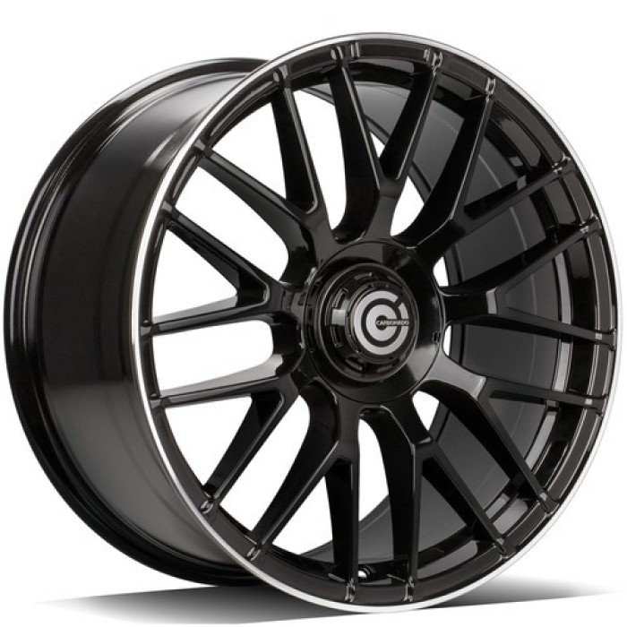 Carbonado Dark 19 5x112 ET35 66,5 BGLP - Black Glossy Lip Polished (1)