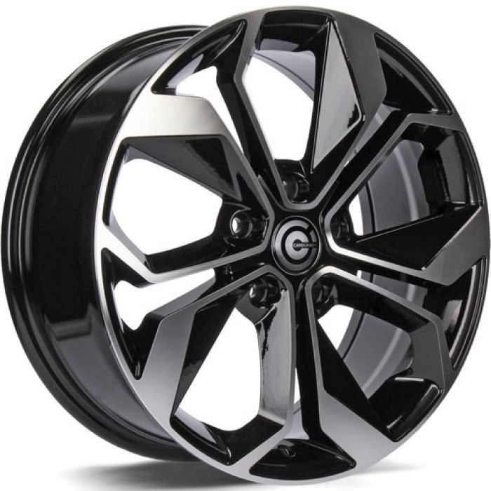 Carbonado Raptor 16 5x114.3 ET45 73,1 BFP - Black Front Polished (1)
