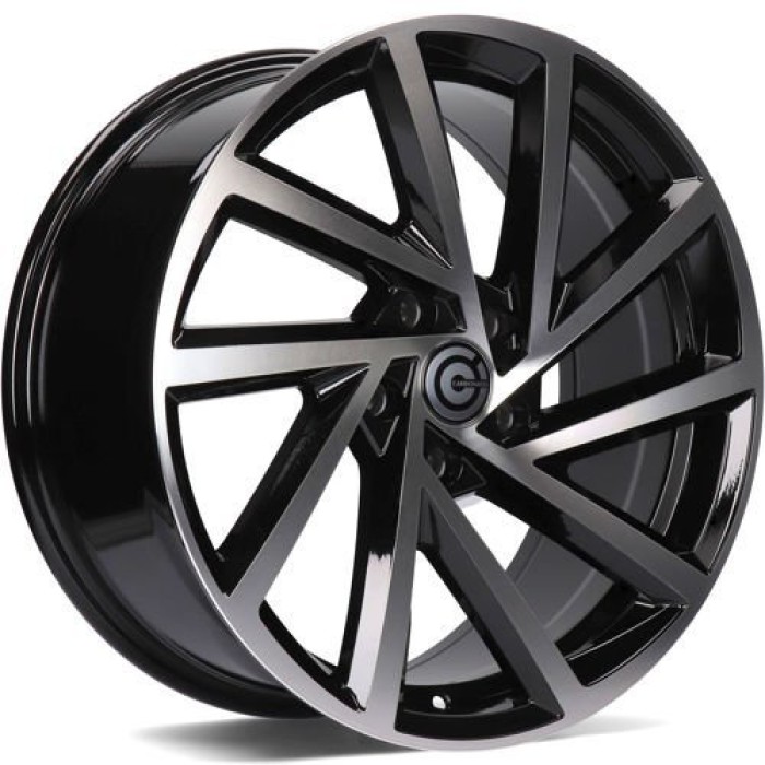 Carbonado Coin 17 5x112 ET40 57,1 BFP - Black Front Polished (1)