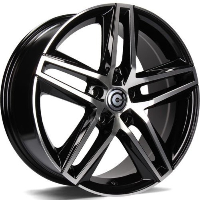 Carbonado Stormy 17 5x112 ET42 57,1 BFP - Black Front Polished (1)
