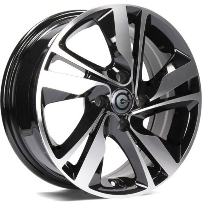 Carbonado Sunshine 15 4x100 ET35 67,1 BFP - Black Front Polished (1)