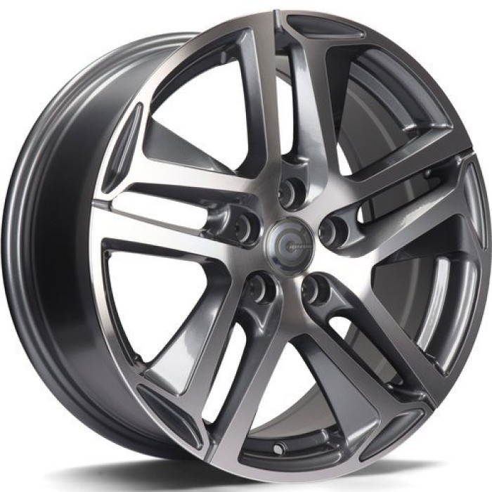 Carbonado Nice 17 5x108 ET45 67,1 AFP - Anthracite Front Polished (1)