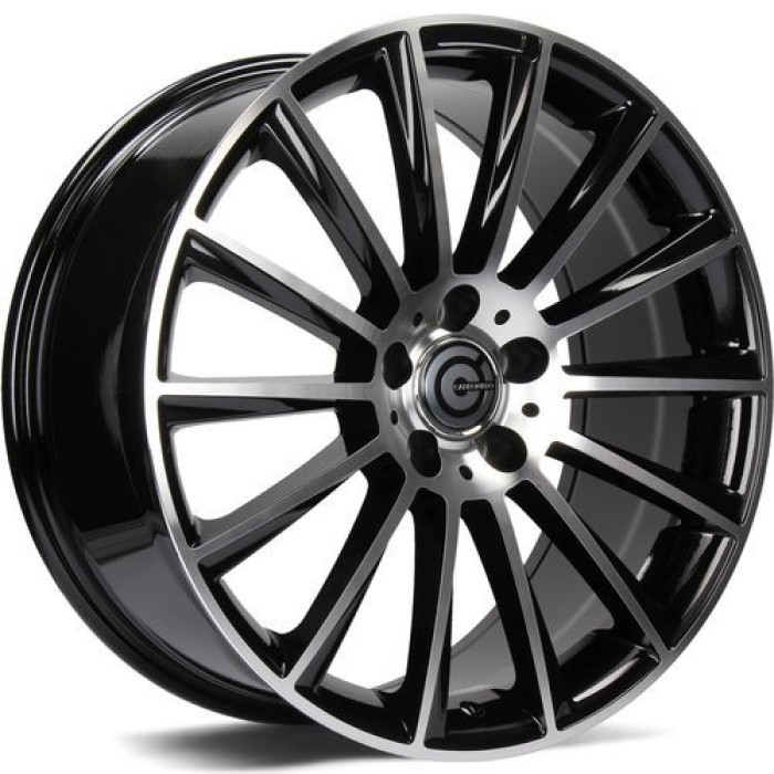 Carbonado Performance 20 5x112 ET45 66,5 BFP - Black Front Polished (1)