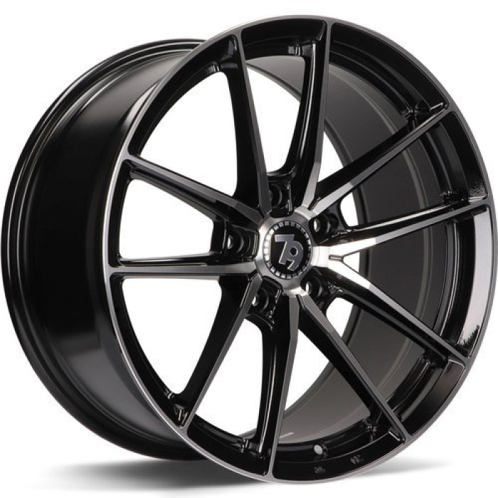 seventy9 SCF-A 19 5x120 ET33 74,1 BFP - Black Front Polished (1)