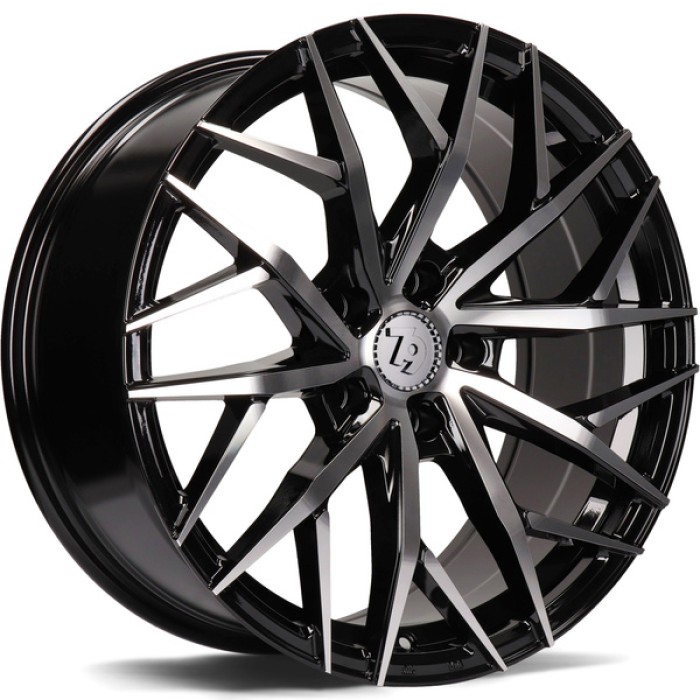 seventy9 SV-C 18 5x108 ET42 67,1 BFP - Black Front Polished (1)