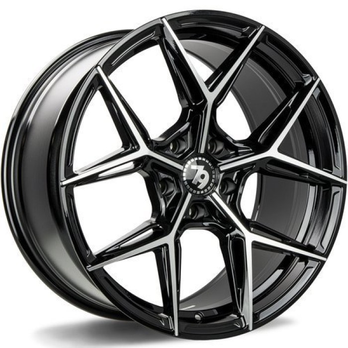 seventy9 SCF-B 19 5x120 ET35 72,6 BFP - Black Front Polished (1)