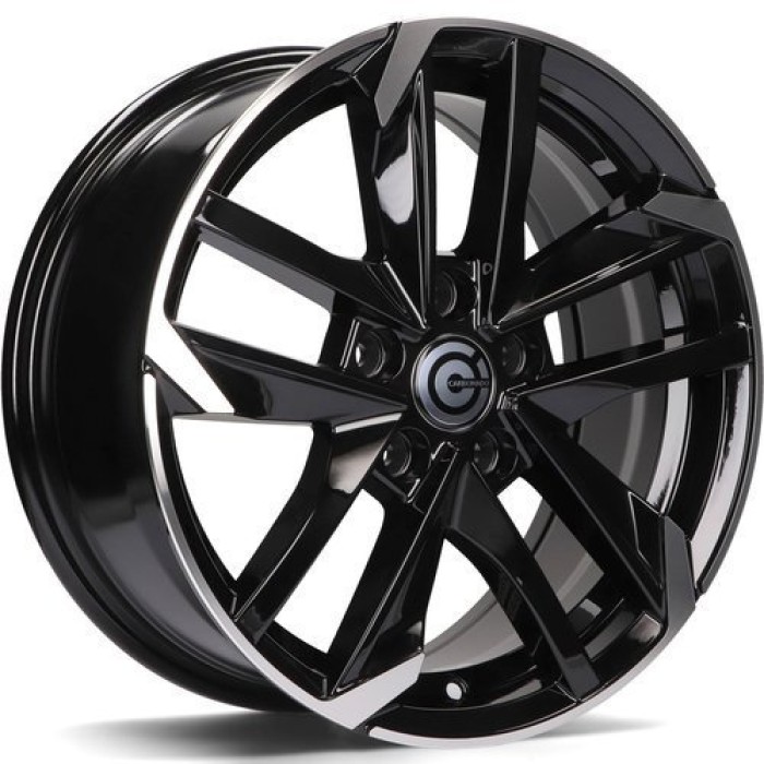 Carbonado Rennes 16 5x108 ET40 65,1 BFP - Black Front Polished (1)