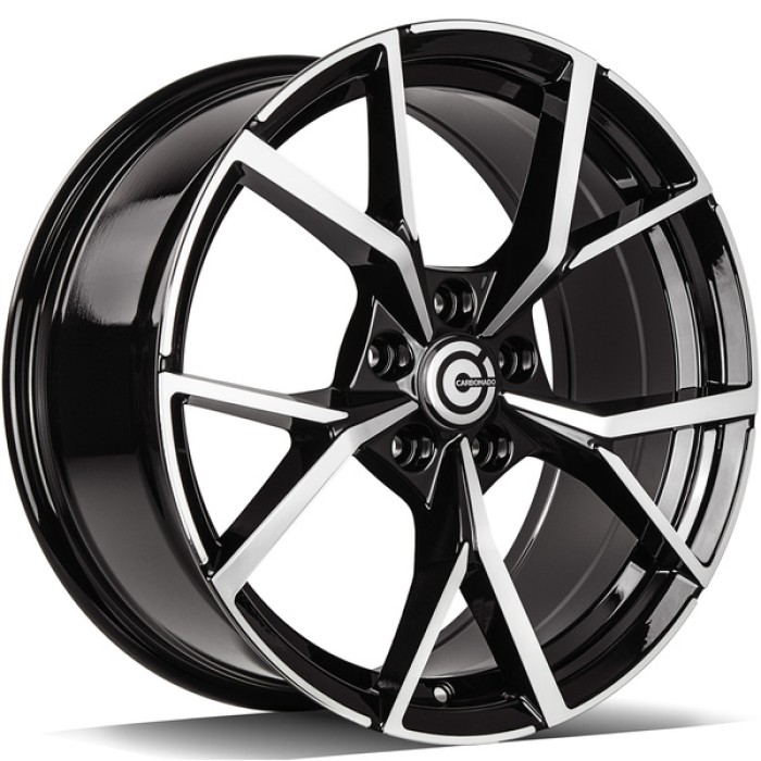 Carbonado Predator 18 5x112 ET45 57,1 BFP - Black Front Polished (1)