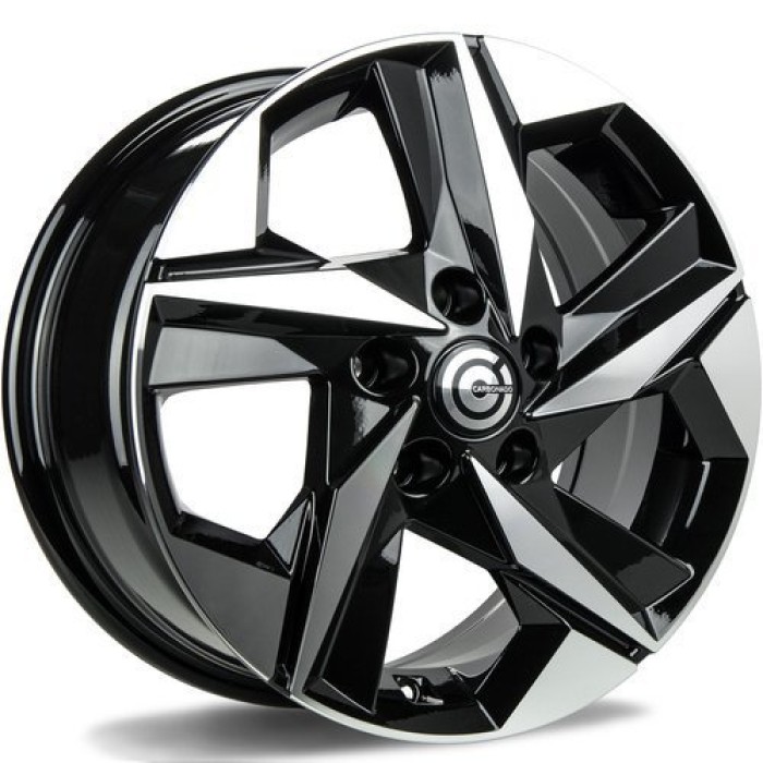 Carbonado Kioto 16 5x114.3 ET40 73,1 BFP - Black Front Polished (1)