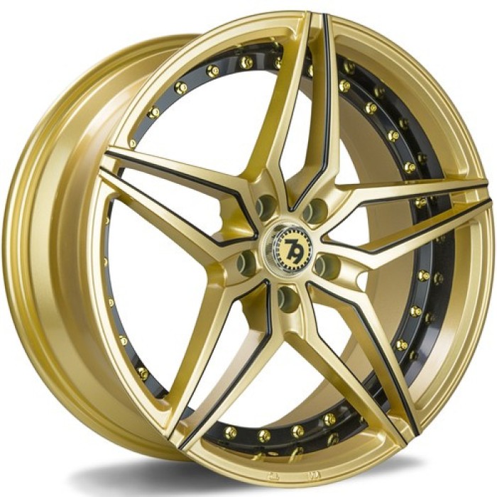 seventy9 SV-AR 19 5x120 ET35 74,1 GBLMB - Gold Black Lip Milled Black (1)