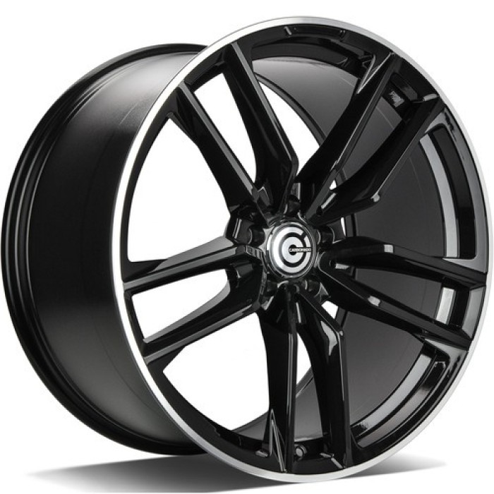 Carbonado Invention 21 5x112 ET49 66,5 BGLP - Black Glossy Lip Polished (1)