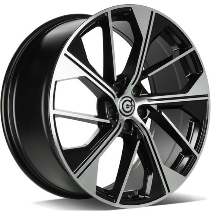 Carbonado Legend 21 5x112 ET30 66,5 BFP - Black Front Polished (1)