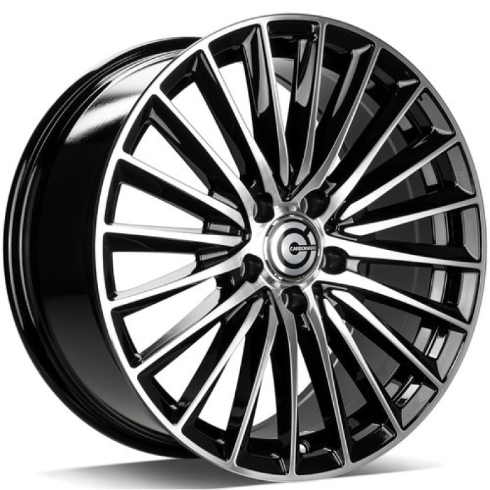 Carbonado Prestige 18 5x112 ET35 66,5 BFP - Black Front Polished (1)