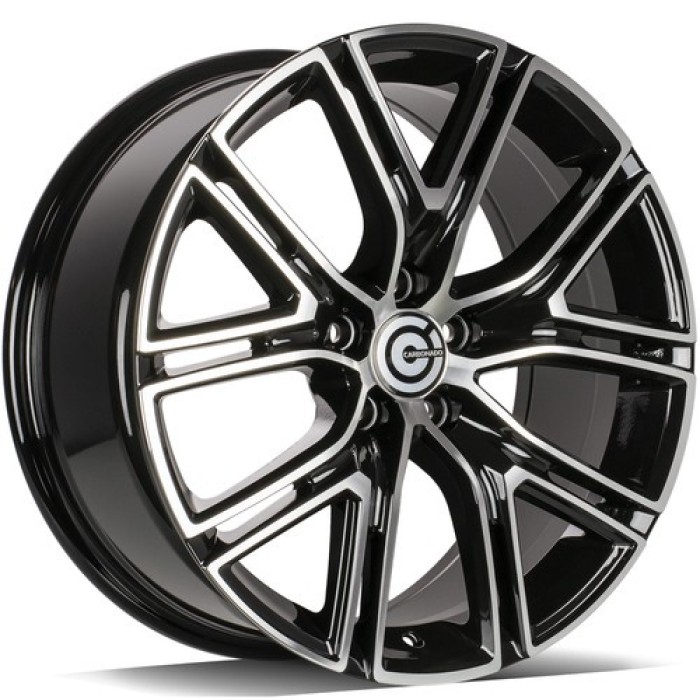 Carbonado Hit 17 5x108 ET45 67,1 BFP - Black Front Polished (1)