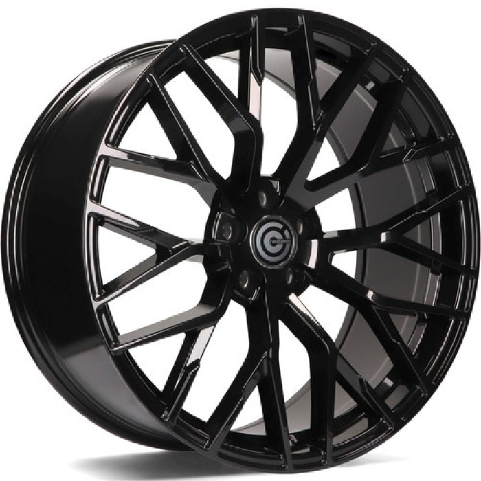 Carbonado Wealthy 18 5x112 ET42 66,5 BG - Black Glossy (1)