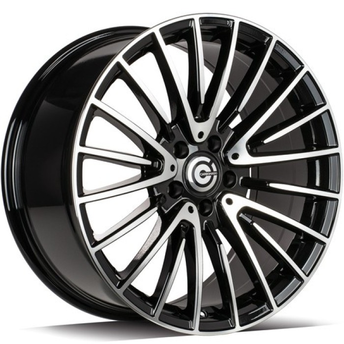 Carbonado Inex 19 5x112 ET35 66,5 BFP - Black Front Polished (1)