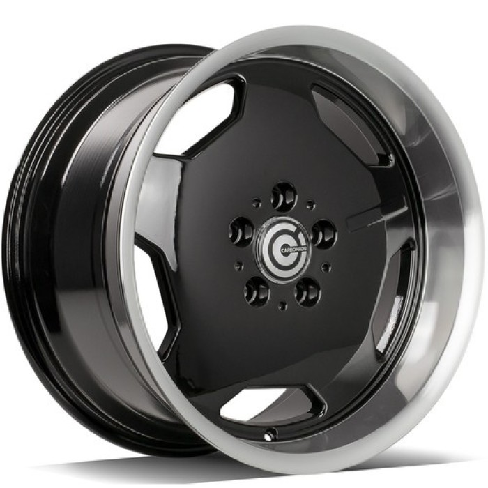 Carbonado Retro 17 5x112 ET35 66,5 BGLP - Black Glossy Lip Polished (1)