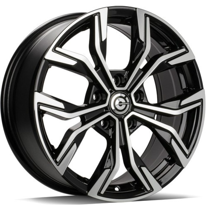 Carbonado Price 17 5x114.3 ET40 73,1 BFP - Black Front Polished (1)