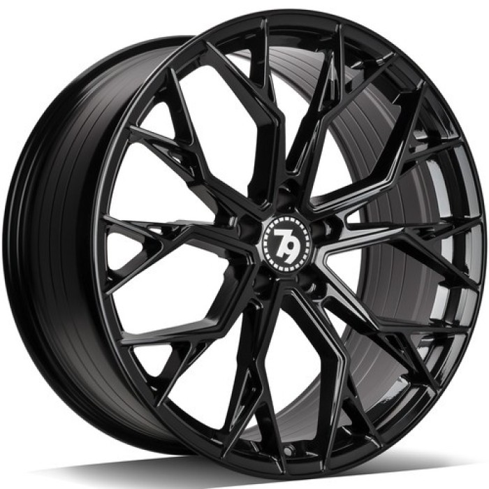 seventy9 SCF-H 17 5x112 ET40 66,5 BG - Black Glossy (1)