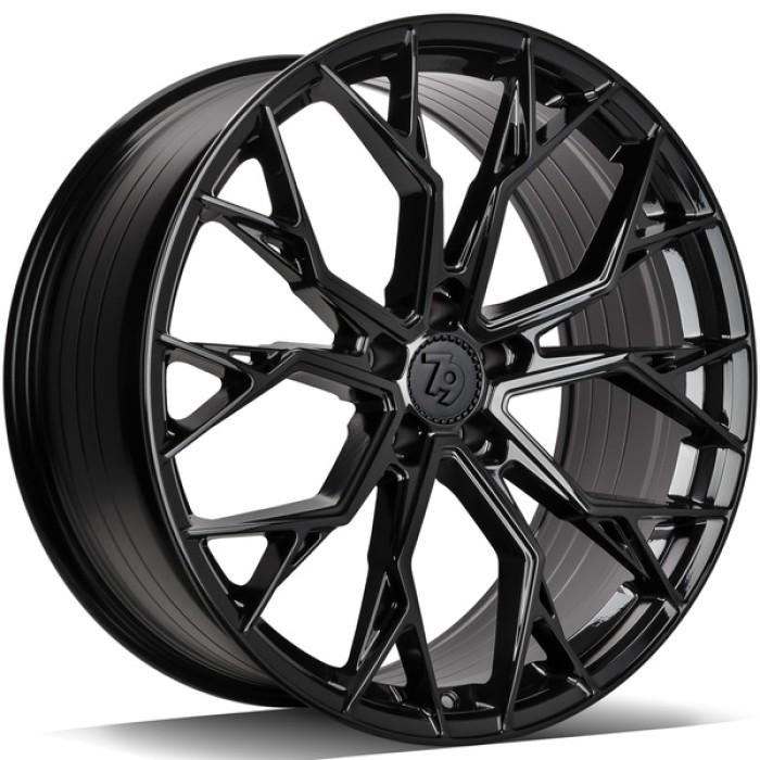 seventy9 SCF-H 21 5x112 ET25 66,5 BG - Black Glossy (1)