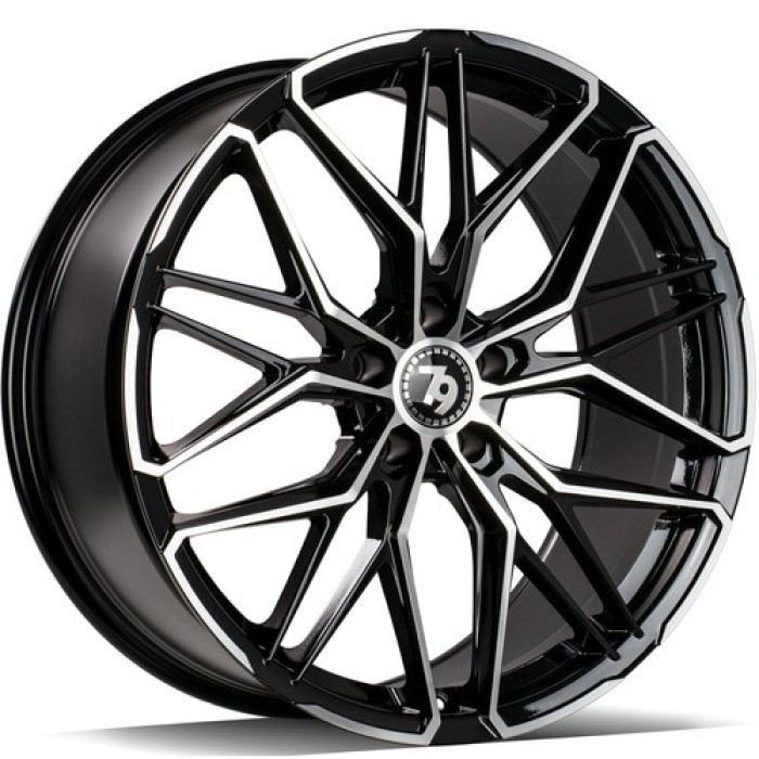seventy9 SCF-J 18 5x120 ET30 72,6 BFP - Black Front Polished (1)